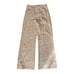 Free People Love So Right High Rise Wide Leg Pants Peach Combo