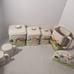 Vintage Otagiri 1982 Farm House Quilted Set