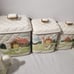 Vintage Otagiri 1982 Farm House Quilted Set