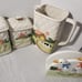 Vintage Otagiri 1982 Farm House Quilted Set