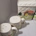 Vintage Otagiri 1982 Farm House Quilted Set