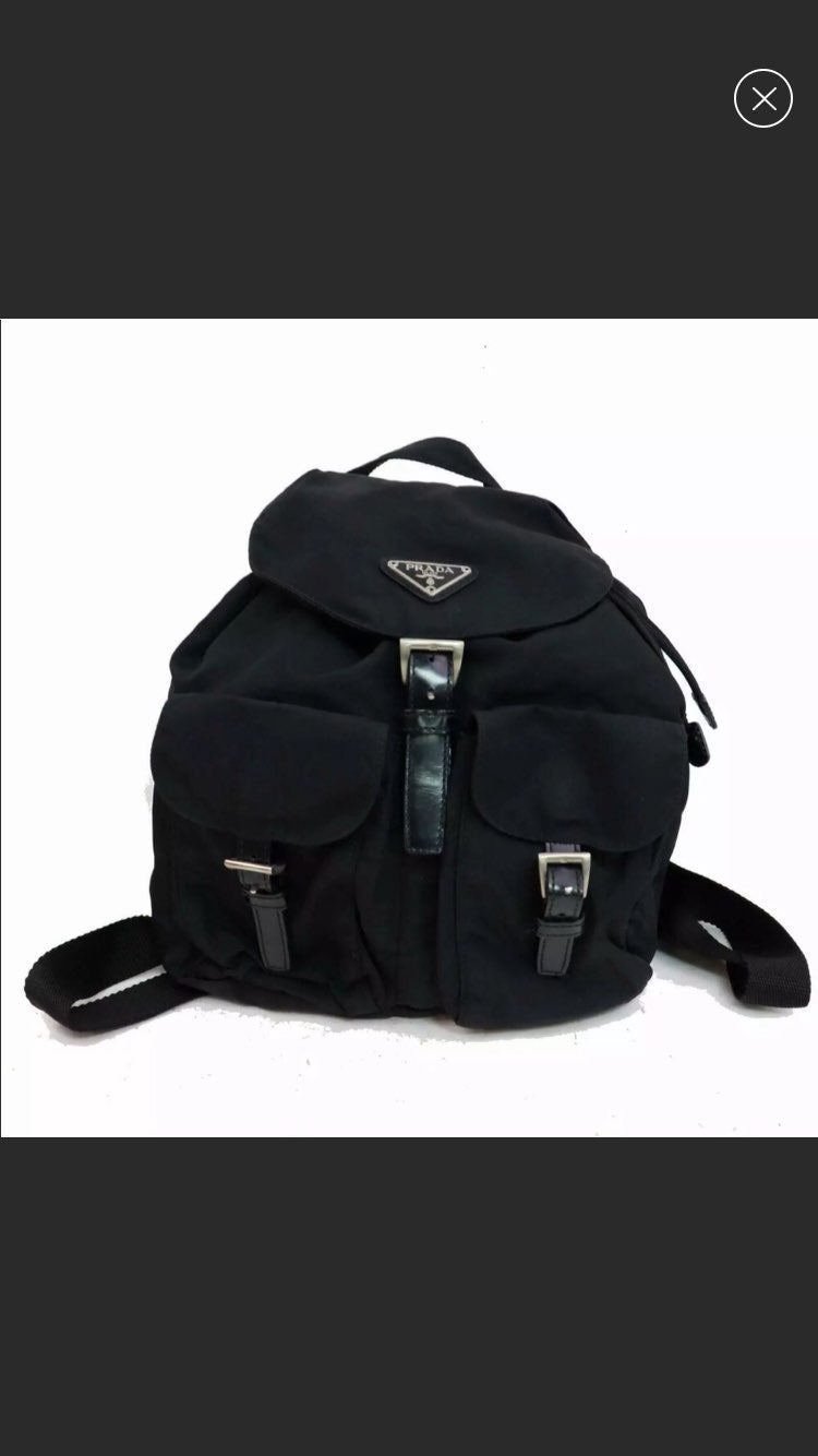 Authentic Prada Nylon Backpack