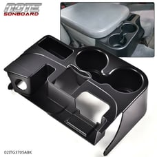 CENTER CONSOLE CUP HOLDER FIT FOR 2003-2012 DODGE RAM 1500 2500 3500 BLACK