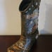 Cowgirl Boot Horse Glitter Globe Decor Cowboy