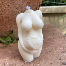 3D Pregnant Goddess Silicone Mold