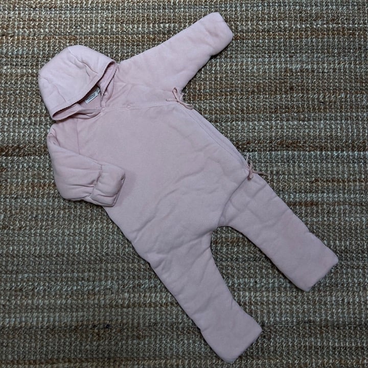 MarMar Copenhagen baby girl winter suit 6-9 m pink