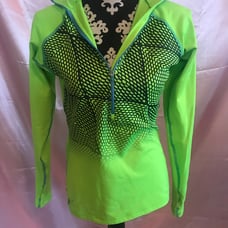 Green zip nike