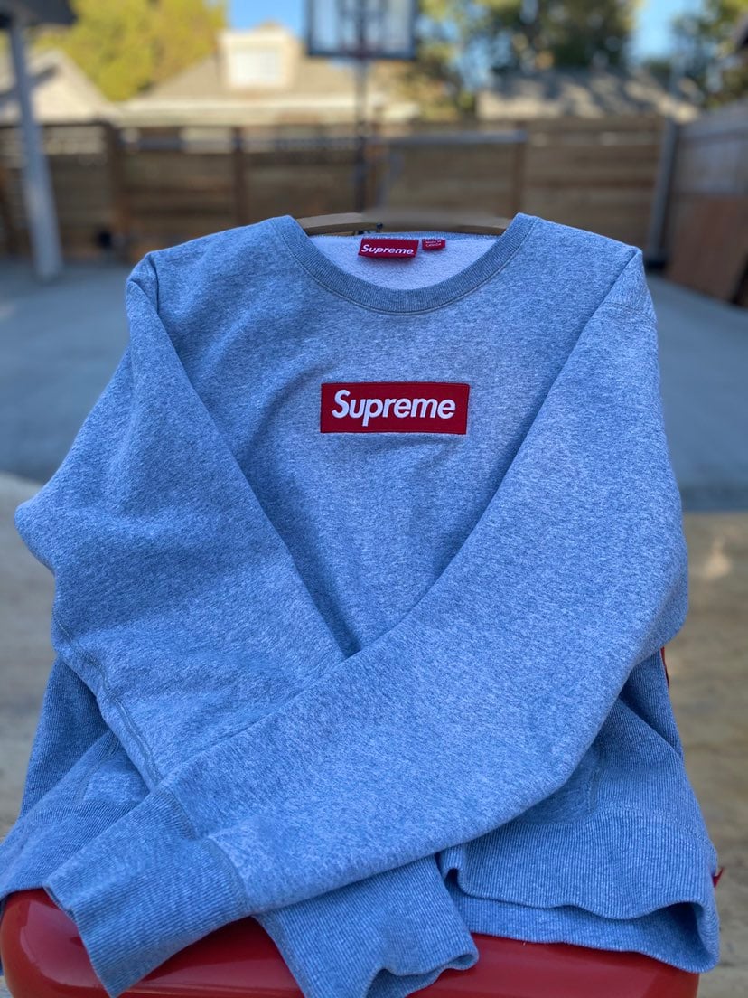 Supreme box logo crewneck