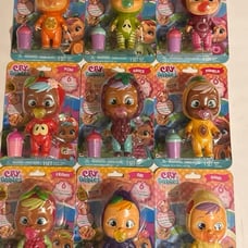 9 Cry Babies Magic Tears Tutti Frutti Series Dolls