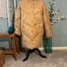 NWT J Crew Primaloft Villa Signature Puffer Coat in Sand Castle