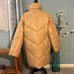 NWT J Crew Primaloft Villa Signature Puffer Coat in Sand Castle