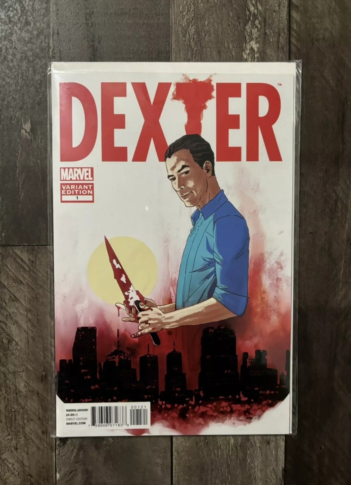 DEXTER Marvel Comic #1 Talajic Variant Cover