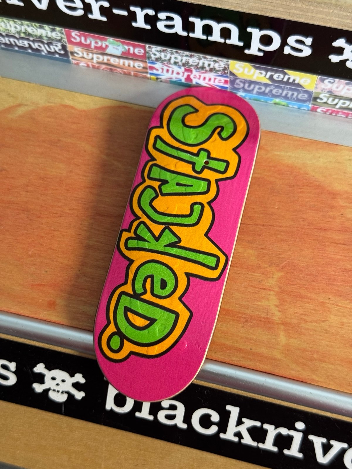 Stacked x Slushcult Fingerboard Deck