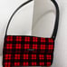 Kate Spade red and black buffalo plaid bag