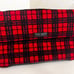 Kate Spade red and black buffalo plaid bag