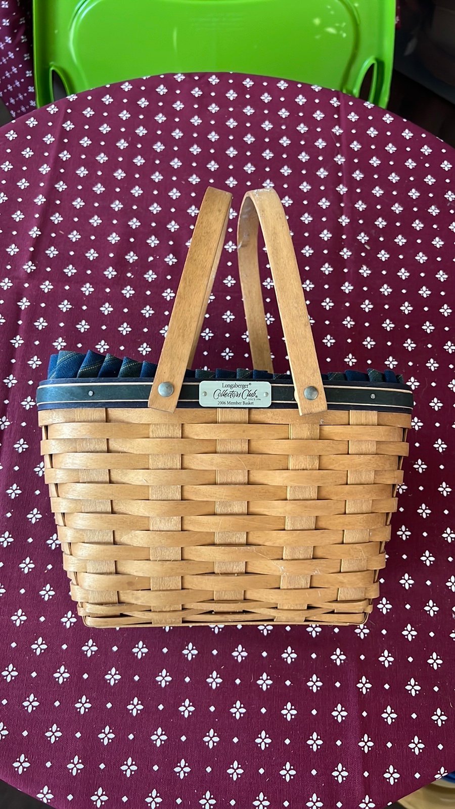 Longaberger 2006 CC Member Basket