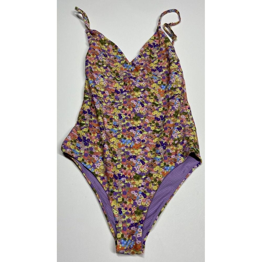Scotch and Soda Multicolored One Piece Swimsuit Women Extra Small Reversible New