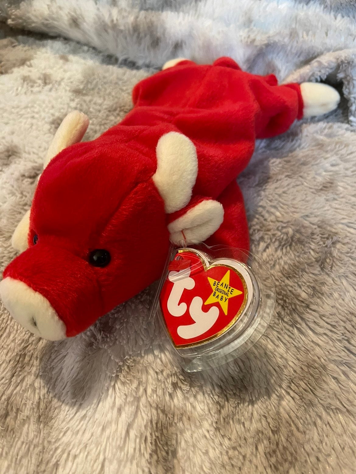 Ty Beanie Babies Snort RARE