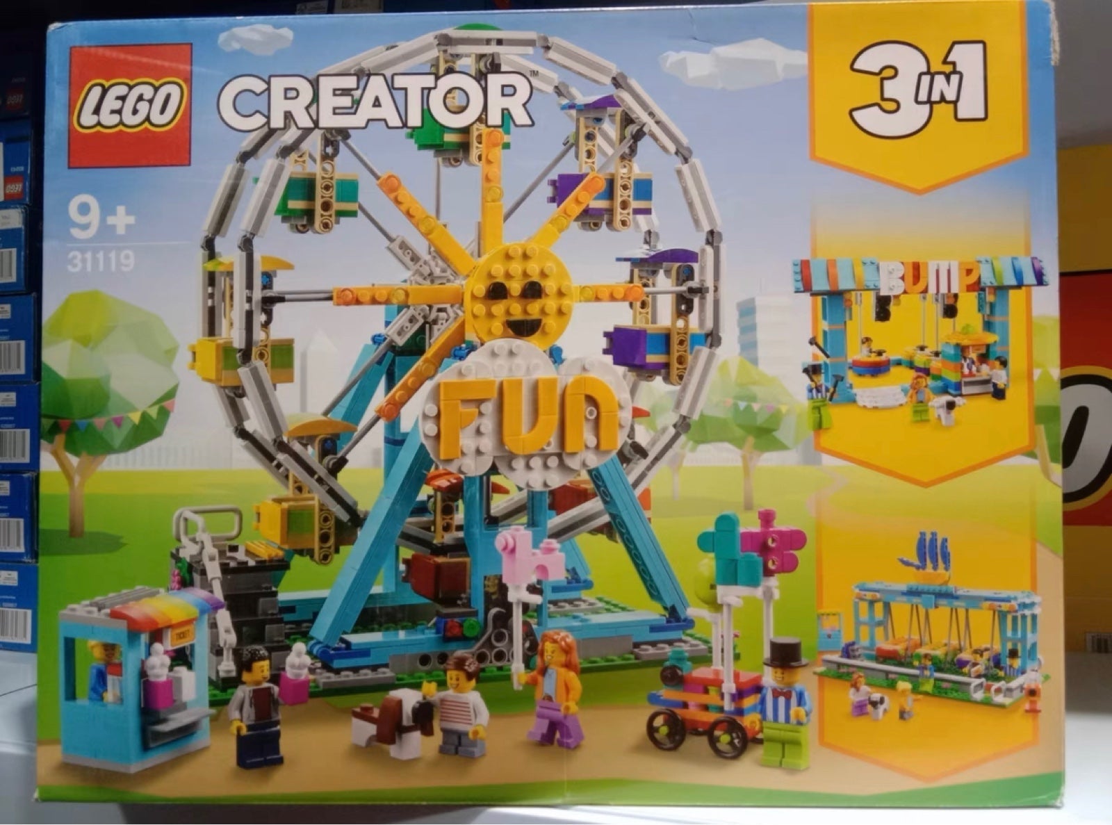 Lego Creator 3-in-1 Ferris Wheel 31119 Sealed 1002 Pieces