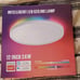 New Smart Led Ceiling Light Flush Mount, 12 Inch 24W Ceiling Light