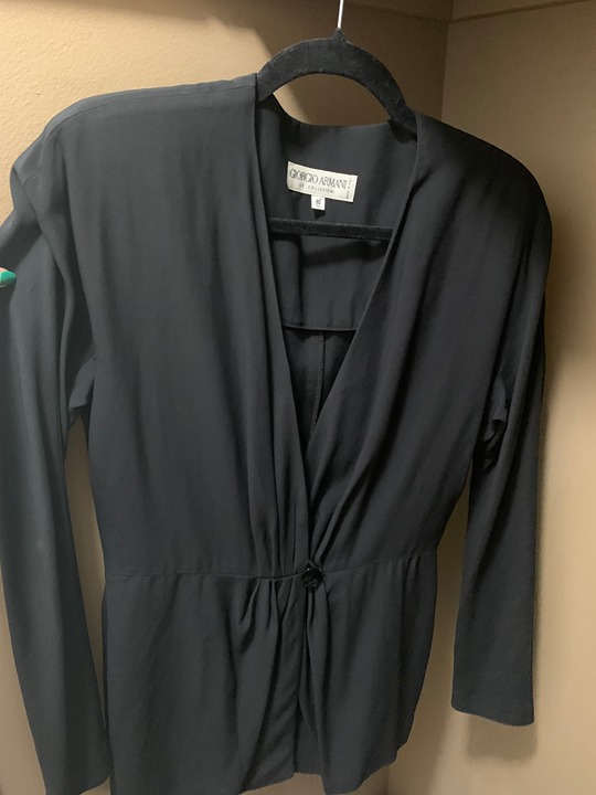 Giorgio Armani Italian Black Blazer