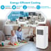 Portable Air Conditioner,8500 BTU portable ac up to 360 Sq,3 IN 1 with Remote Co