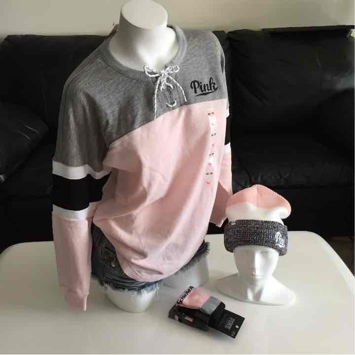 VS PINK ICE Cream LIGHT PINK 4 Bundle