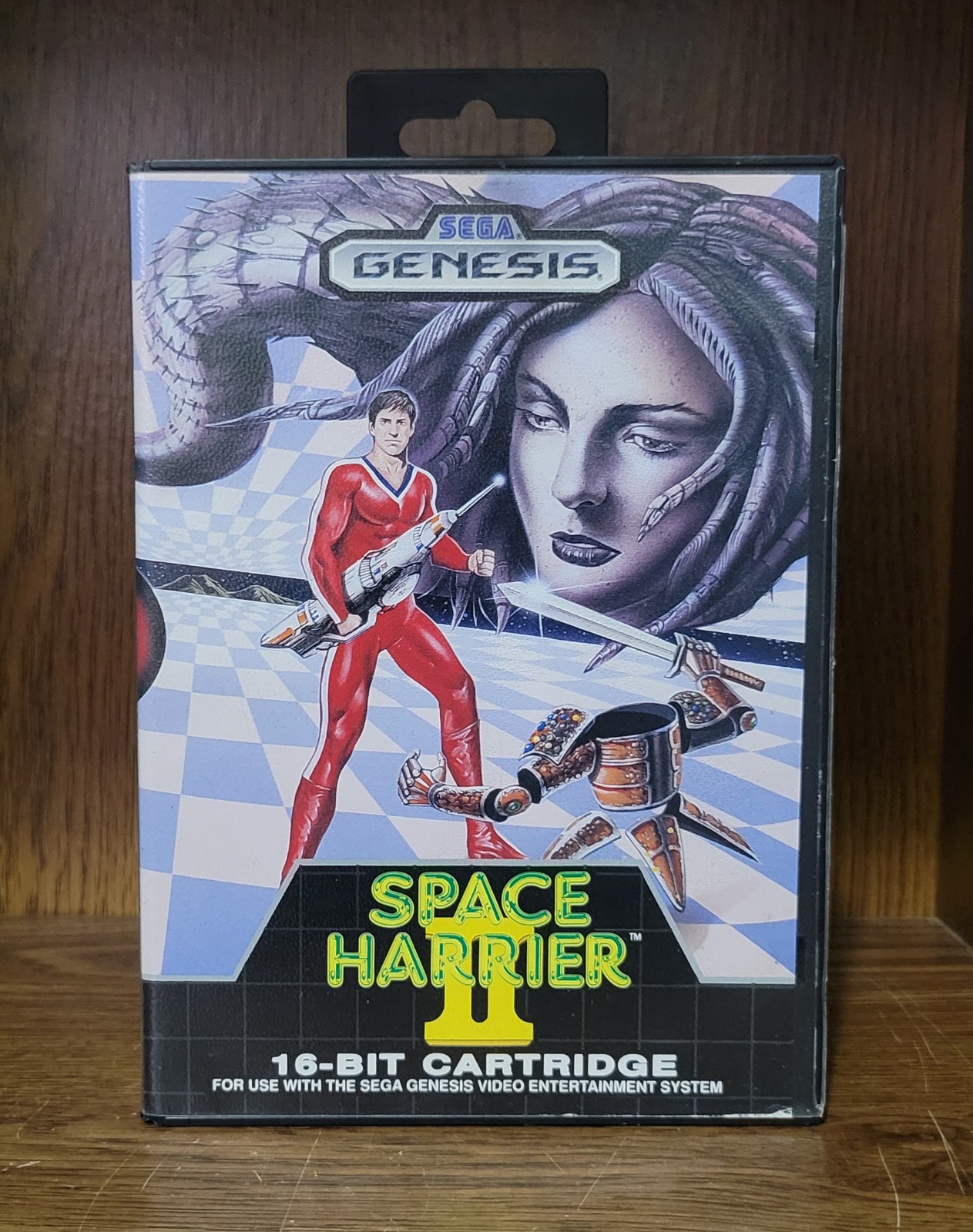 SEGA GENESIS SPACE HARRIER II - COMPLETE (TESTED & WORKING)