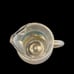 Clear Frosted Glass Pitcher and 5 Tumblers w/Turquoise, Yellow & White Flowers