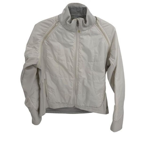 ACG Nike White 2 in 1 Jacket / Vest Insulated ACGW0012 Mens Size Large Full Zip