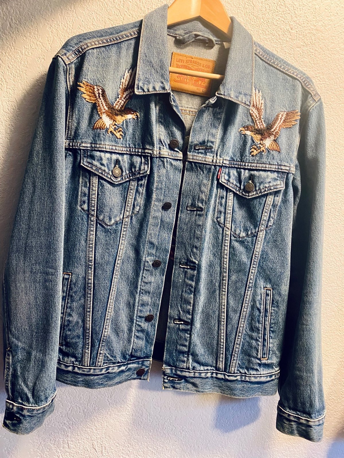 Levi's Embroidered Jean Jacket