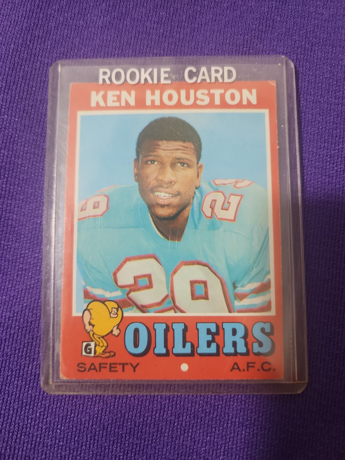 Topps Rookie Card Ken Houston 113