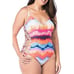 Kenneth Cole Reaction Tidal Wave Swimsuit NEW plus size 2X