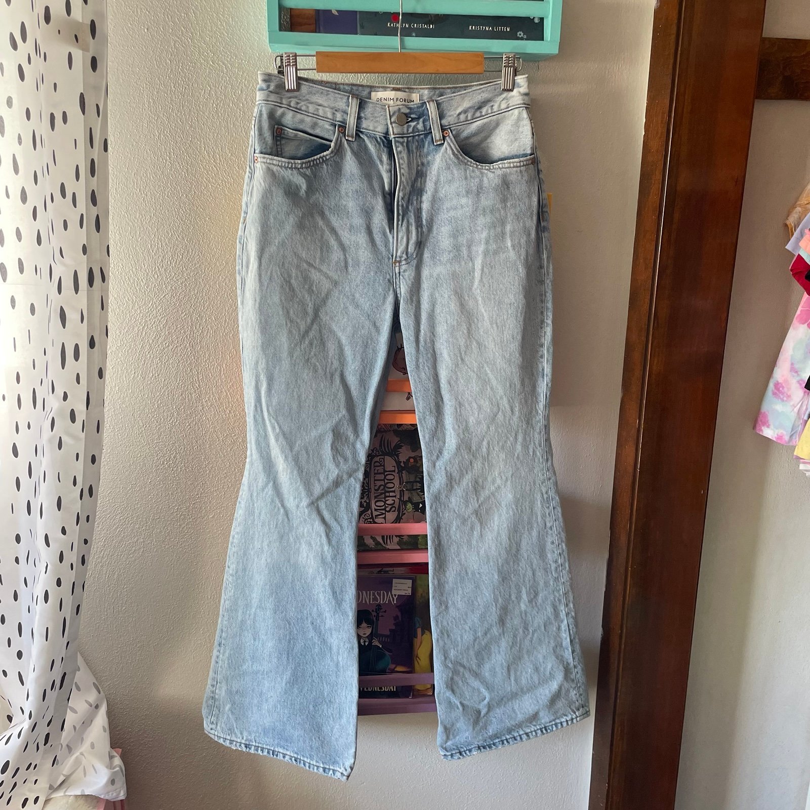 Denim Forum The Marlene '60s High Rise Flare