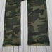Civil Regime Camo Moto Raw Hem Pants Size 28
