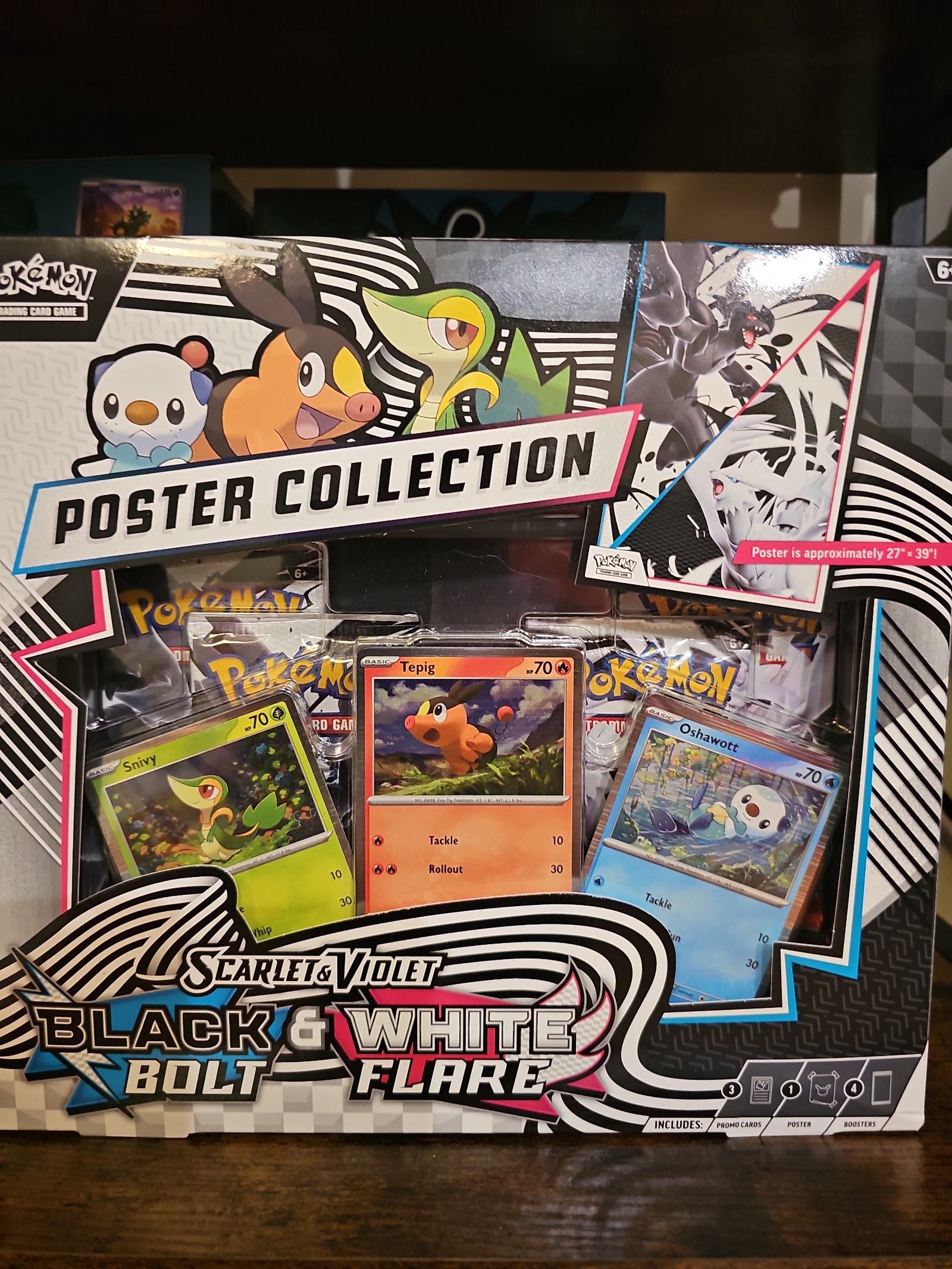 Scarlet and Violet Black Bolt and White Flare Poster Collection