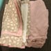 Matching crib bedding set