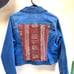 Embellished Denim Jacket, Embroidered Jean Jacket, Boho jean jacket, Embellished