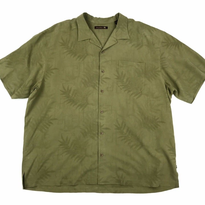 NWT Tommy Bahama Silk Hawaiian Shirt XXL
