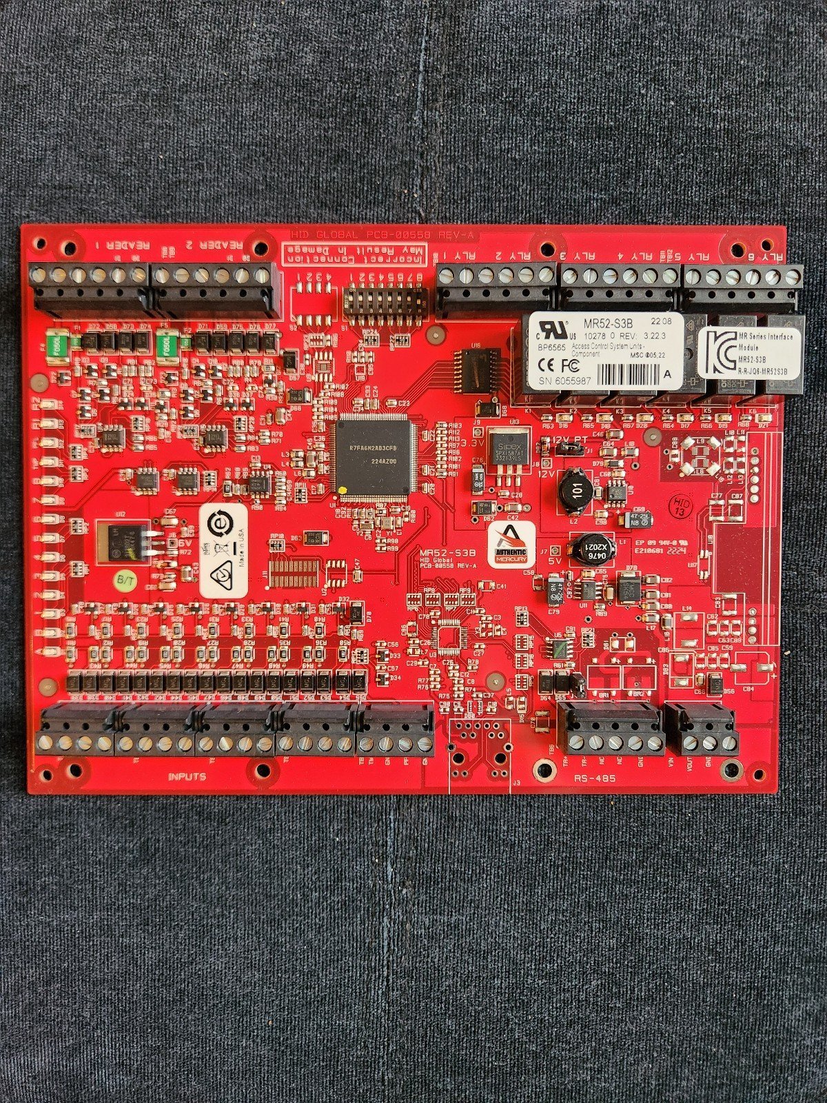 MR52-S3 Dual Reader Interface Module Board - Series 3