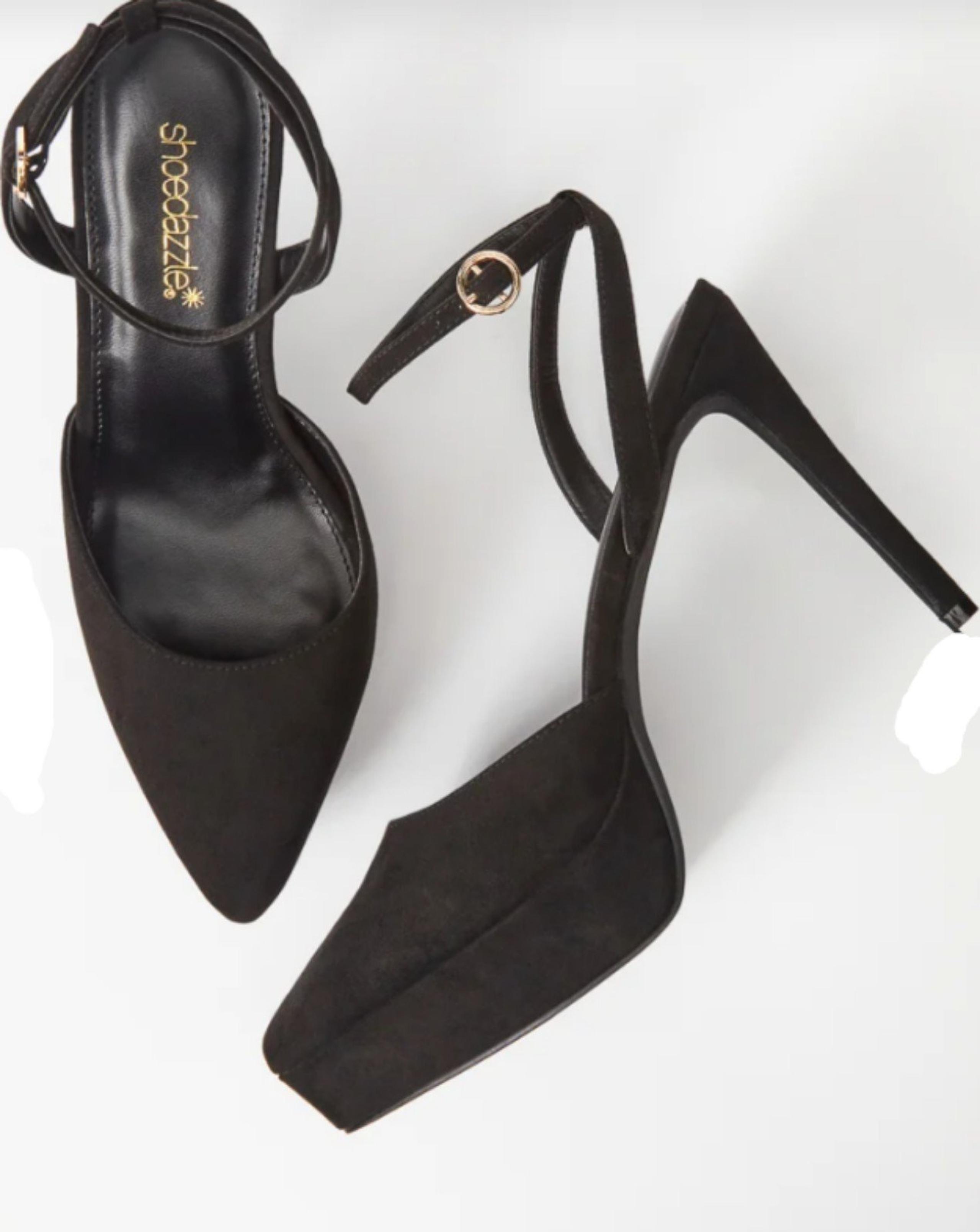 Pumps Size 8, Brand New, Black, Ankle Strap