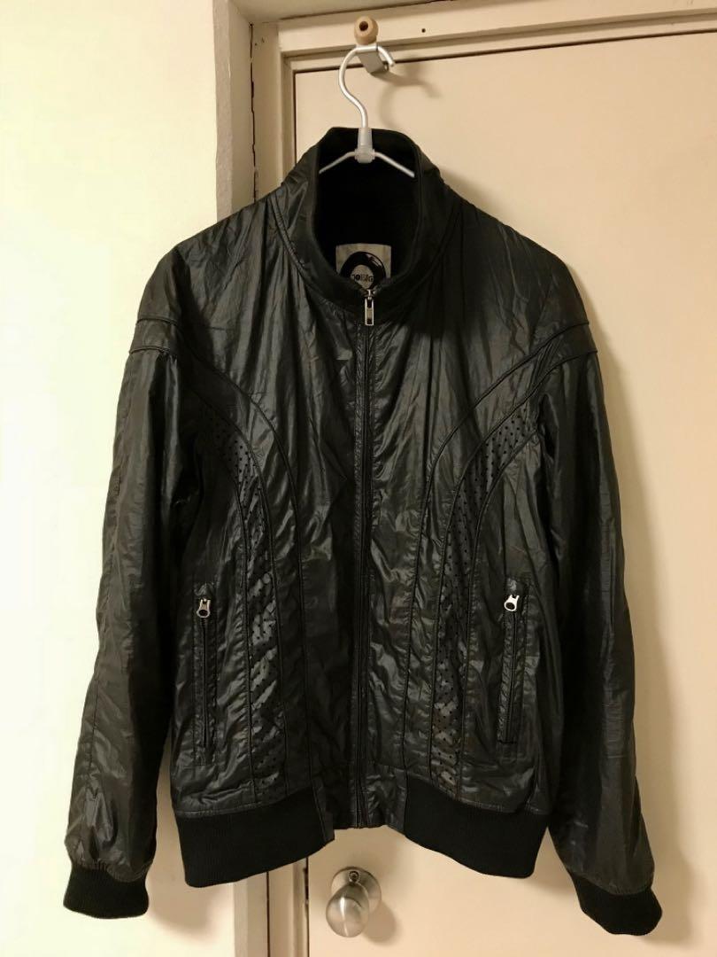 JPEGG Nylon Jacket Black Casual