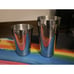9-Piece Bartender Kit Boston Cocktail Shaker Bar Set by VinoBravo : 2 Weighted
