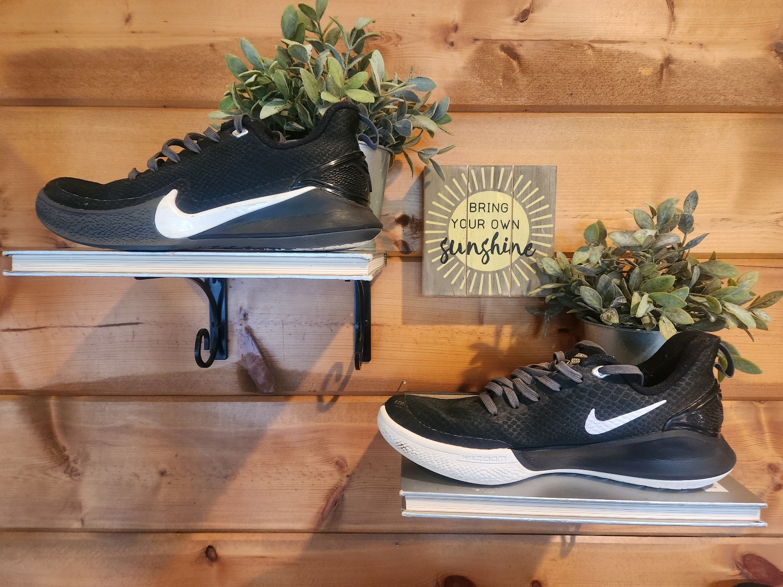 Nike Mens Mamba Focus TB AT1214-001 Black Running Shoes Sneakers Size 6.5