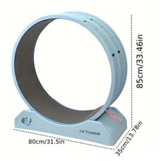 Indoor Assembly Of Cat Roller Treadmill, Silent Fitness Cat Running Wheel