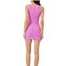 NWT l*space women's size xl Ellie dress with cut out ribbed in lavender