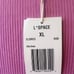 NWT l*space women's size xl Ellie dress with cut out ribbed in lavender