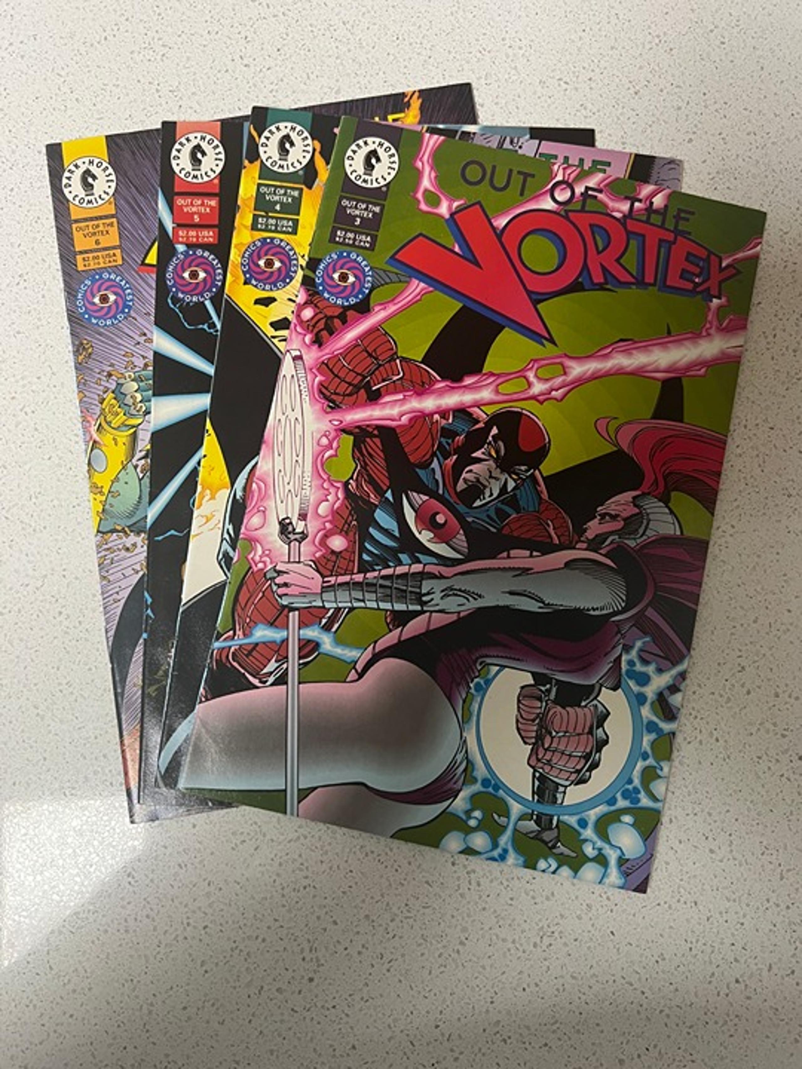 Comic Books Dark Horse Comics Out Of The Vortex 4 Issue Lot