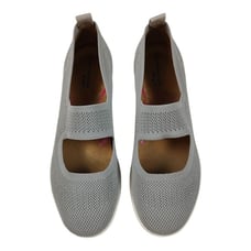 Comfortiva Align Carlene Gray Mesh Slip-On Mary Jane Shoes 10M