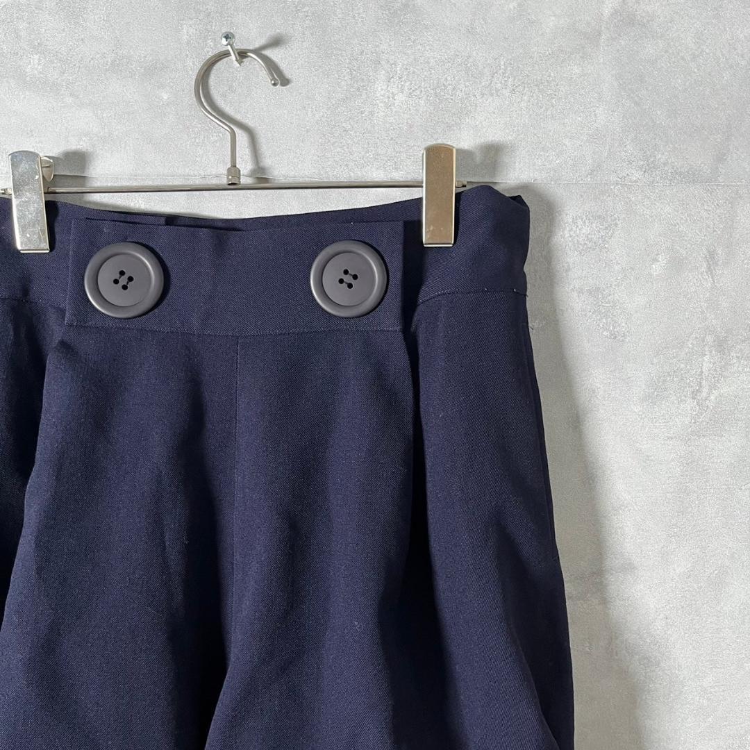 LAWN WAIST STRING TUCK PANTS LPー